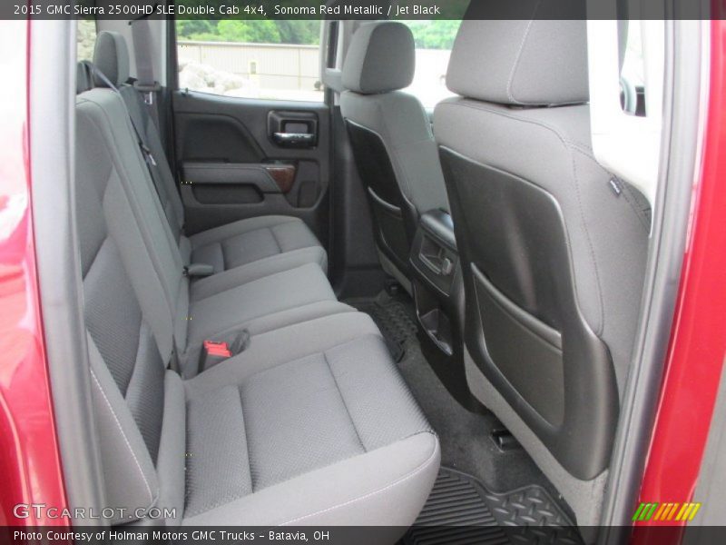 Sonoma Red Metallic / Jet Black 2015 GMC Sierra 2500HD SLE Double Cab 4x4