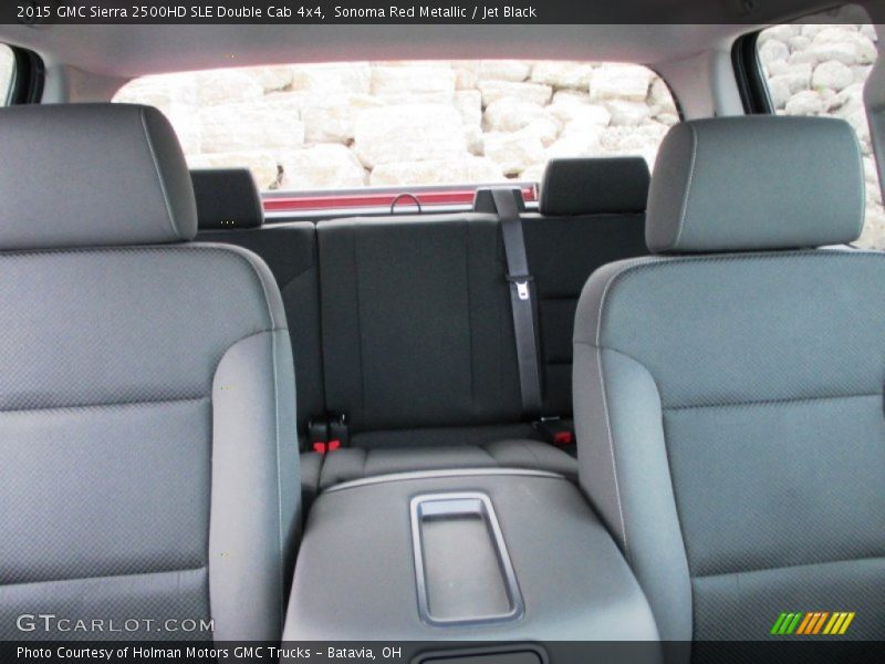 Sonoma Red Metallic / Jet Black 2015 GMC Sierra 2500HD SLE Double Cab 4x4