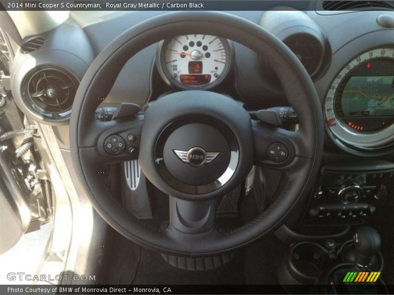 Royal Gray Metallic / Carbon Black 2014 Mini Cooper S Countryman
