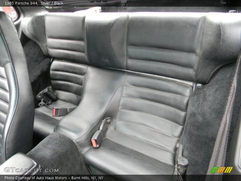 Rear Seat of 1985 944 
