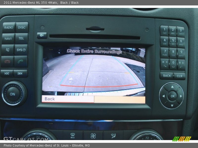 Black / Black 2011 Mercedes-Benz ML 350 4Matic