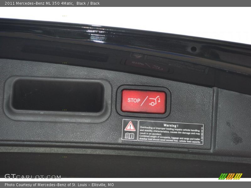 Black / Black 2011 Mercedes-Benz ML 350 4Matic