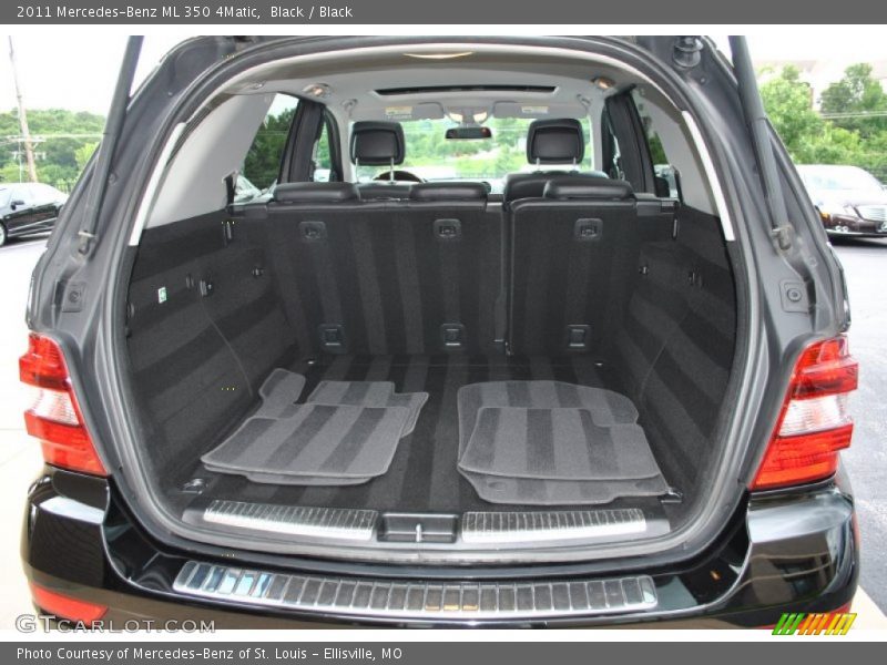 Black / Black 2011 Mercedes-Benz ML 350 4Matic