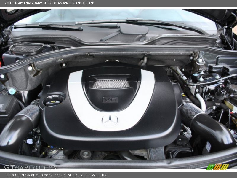 Black / Black 2011 Mercedes-Benz ML 350 4Matic