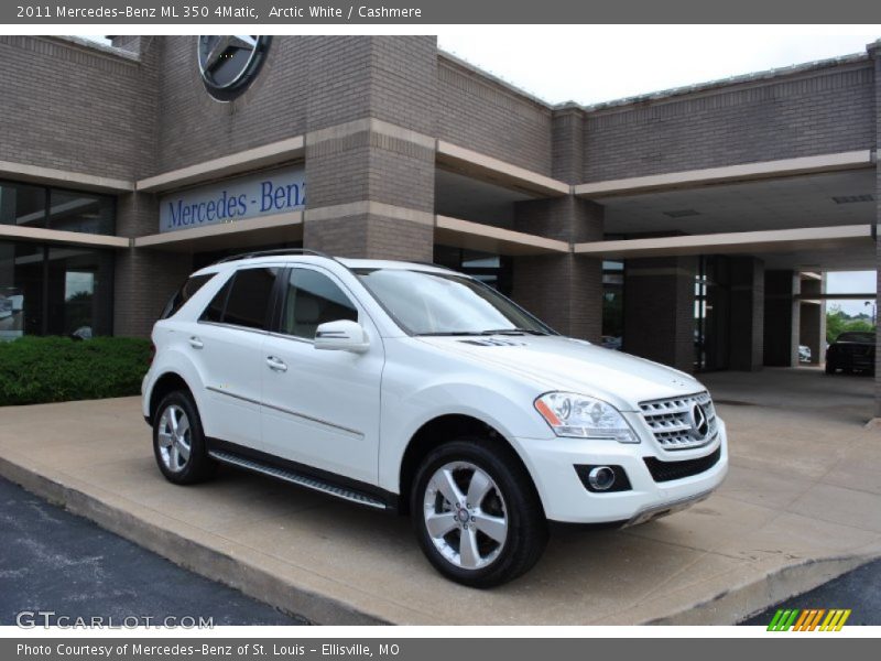 Front 3/4 View of 2011 ML 350 4Matic