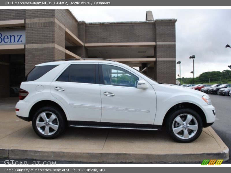 Arctic White / Cashmere 2011 Mercedes-Benz ML 350 4Matic