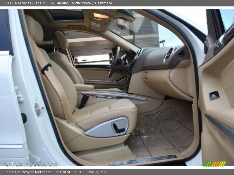 Arctic White / Cashmere 2011 Mercedes-Benz ML 350 4Matic