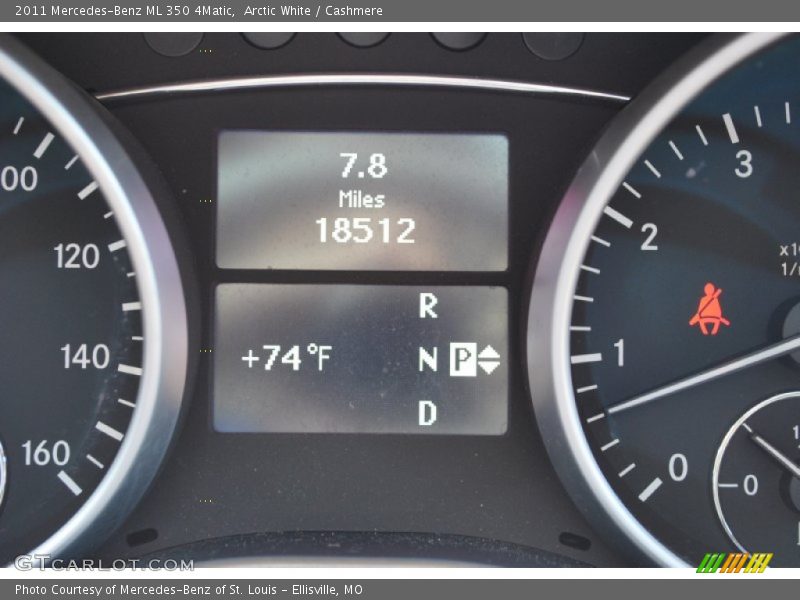 Arctic White / Cashmere 2011 Mercedes-Benz ML 350 4Matic