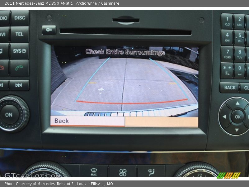 Arctic White / Cashmere 2011 Mercedes-Benz ML 350 4Matic