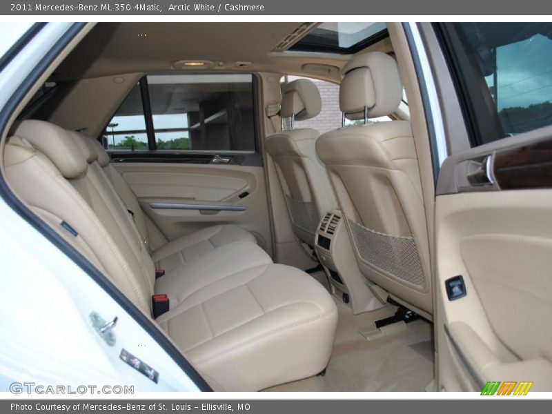 Arctic White / Cashmere 2011 Mercedes-Benz ML 350 4Matic