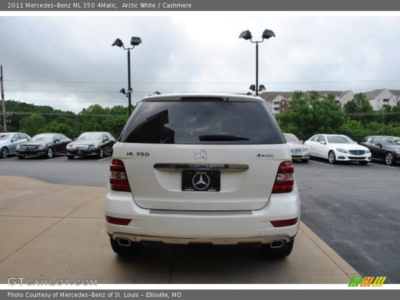 Arctic White / Cashmere 2011 Mercedes-Benz ML 350 4Matic