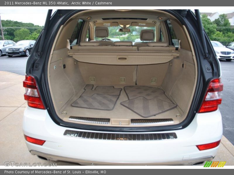 Arctic White / Cashmere 2011 Mercedes-Benz ML 350 4Matic