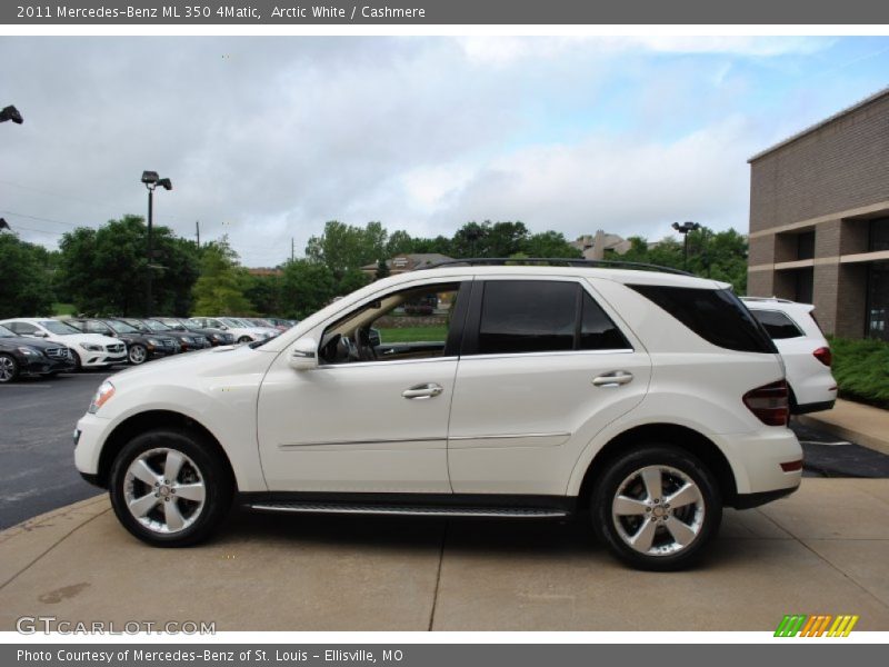 Arctic White / Cashmere 2011 Mercedes-Benz ML 350 4Matic