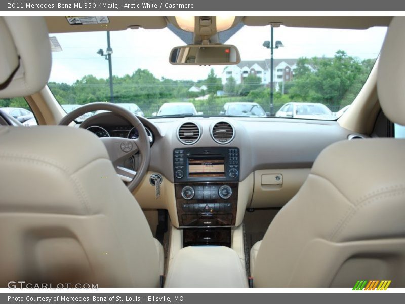 Arctic White / Cashmere 2011 Mercedes-Benz ML 350 4Matic