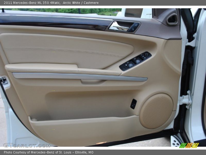 Arctic White / Cashmere 2011 Mercedes-Benz ML 350 4Matic