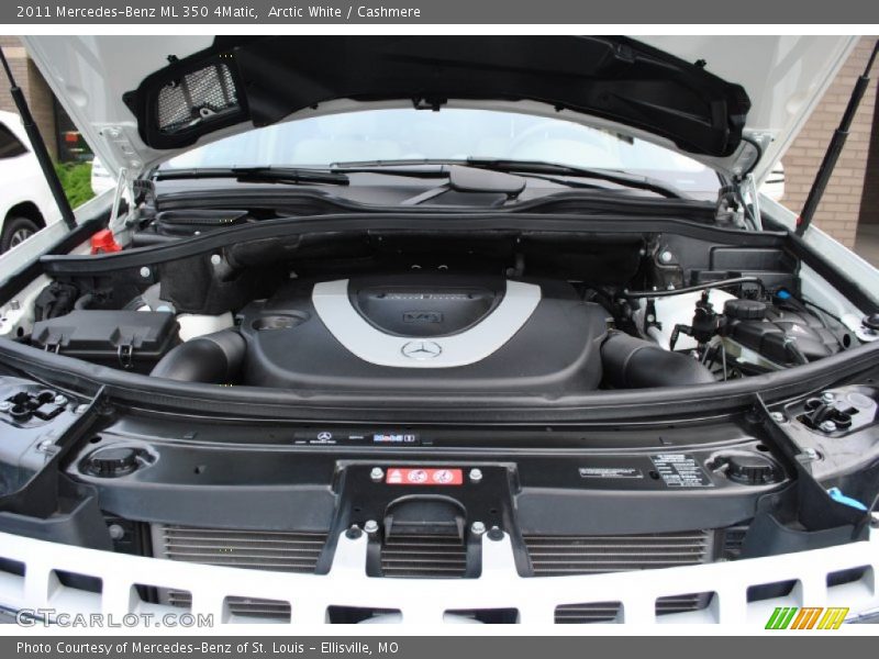 Arctic White / Cashmere 2011 Mercedes-Benz ML 350 4Matic