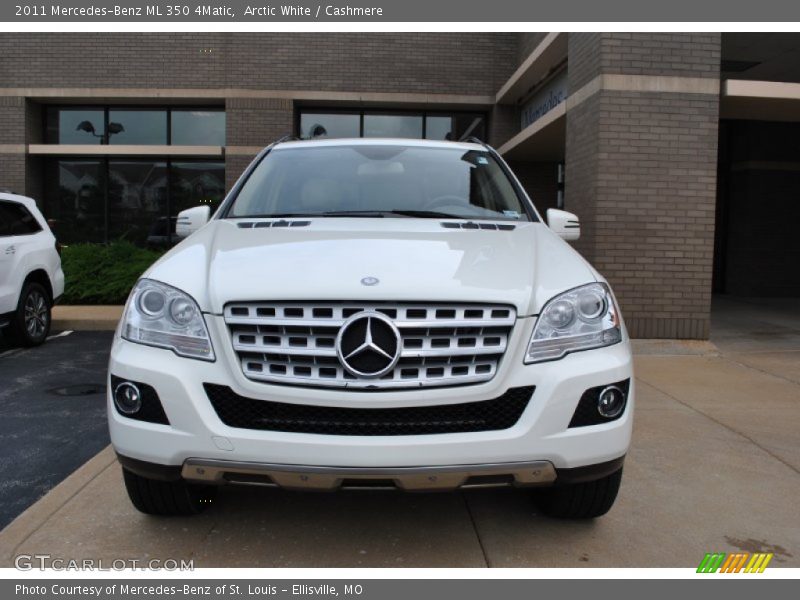 Arctic White / Cashmere 2011 Mercedes-Benz ML 350 4Matic