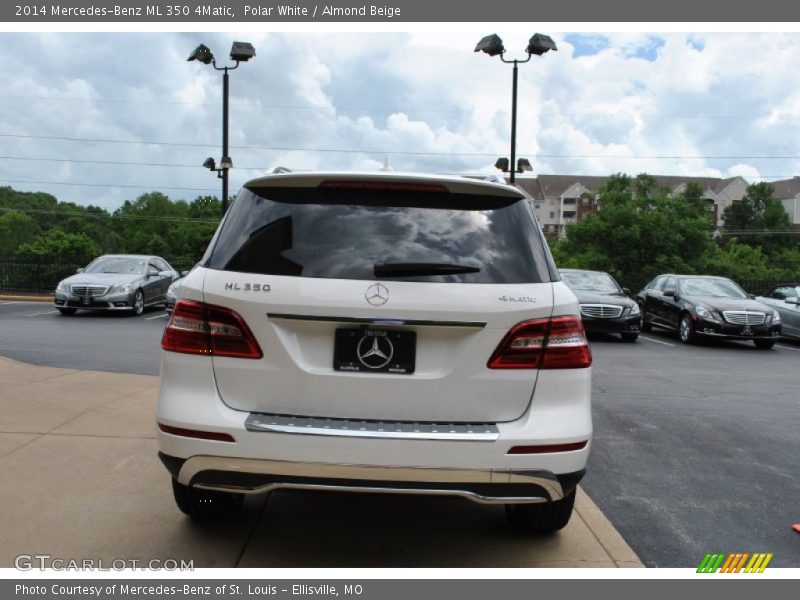 Polar White / Almond Beige 2014 Mercedes-Benz ML 350 4Matic