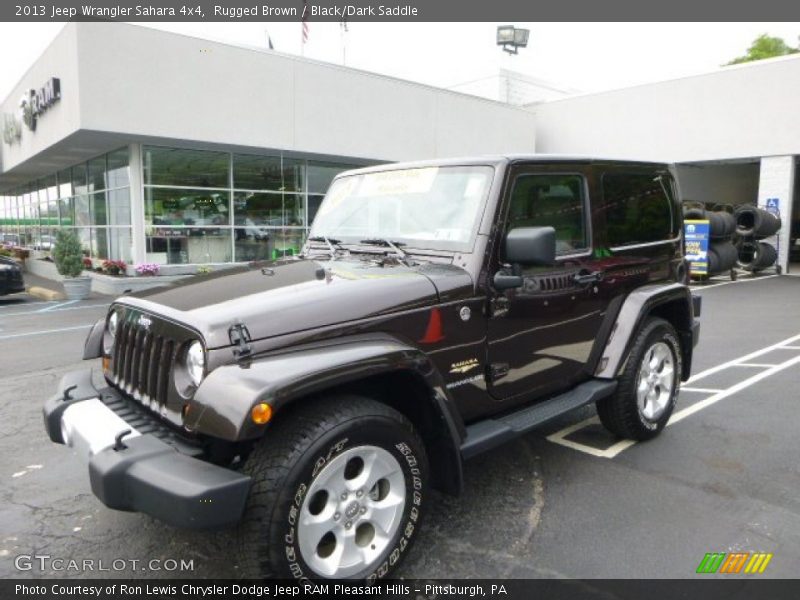 Rugged Brown / Black/Dark Saddle 2013 Jeep Wrangler Sahara 4x4