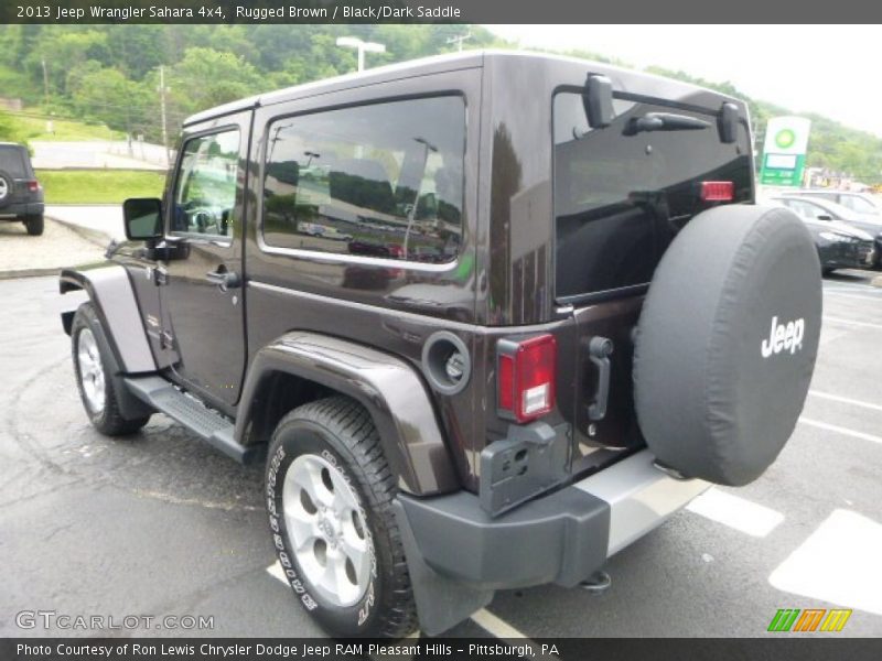 Rugged Brown / Black/Dark Saddle 2013 Jeep Wrangler Sahara 4x4