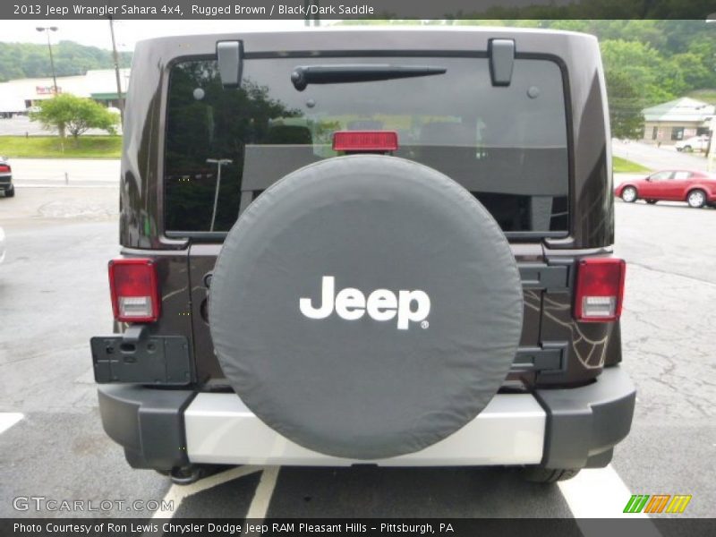 Rugged Brown / Black/Dark Saddle 2013 Jeep Wrangler Sahara 4x4