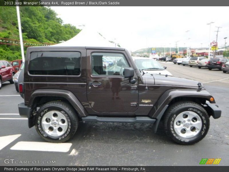 Rugged Brown / Black/Dark Saddle 2013 Jeep Wrangler Sahara 4x4