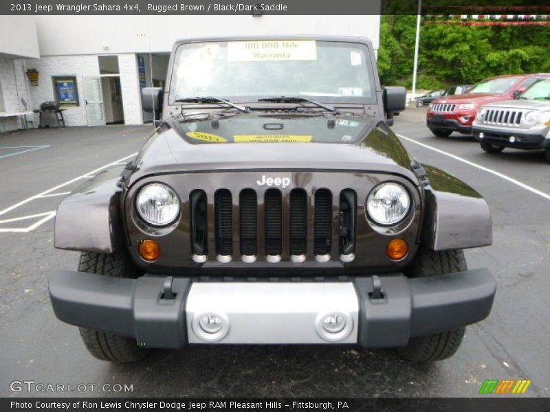 Rugged Brown / Black/Dark Saddle 2013 Jeep Wrangler Sahara 4x4