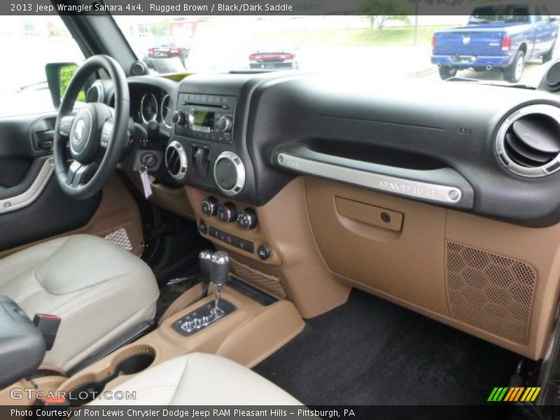 Rugged Brown / Black/Dark Saddle 2013 Jeep Wrangler Sahara 4x4