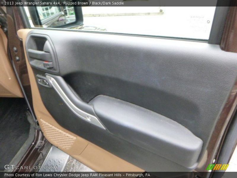 Rugged Brown / Black/Dark Saddle 2013 Jeep Wrangler Sahara 4x4