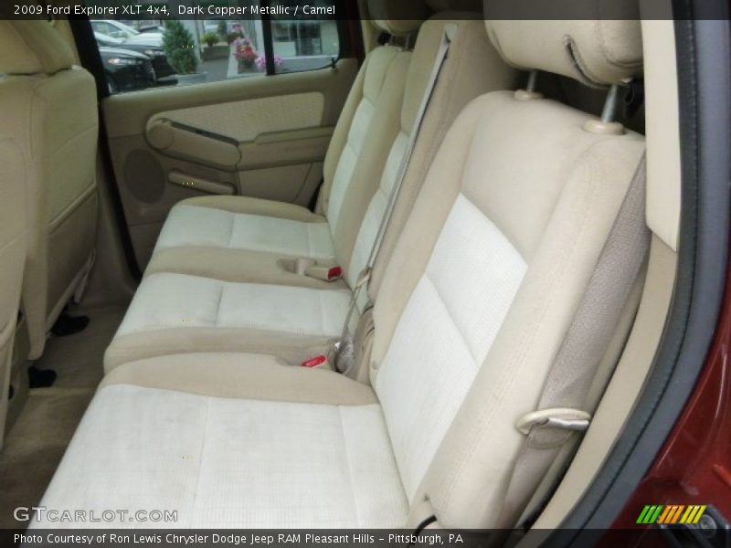 Rear Seat of 2009 Explorer XLT 4x4