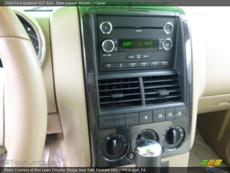 Dark Copper Metallic / Camel 2009 Ford Explorer XLT 4x4