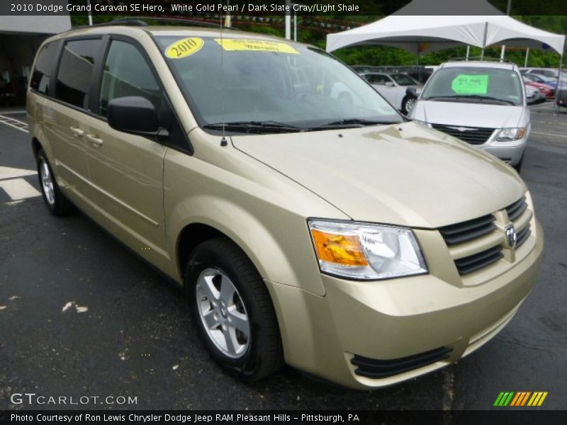 Front 3/4 View of 2010 Grand Caravan SE Hero