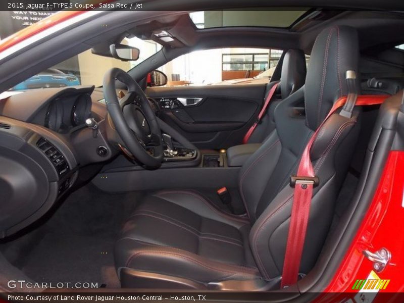 Front Seat of 2015 F-TYPE S Coupe