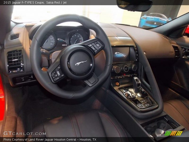  2015 F-TYPE S Coupe Jet Interior