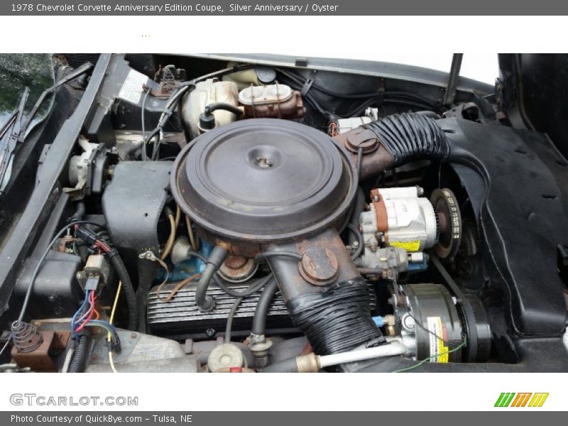  1978 Corvette Anniversary Edition Coupe Engine - 5.7 Liter OHV 16-Valve L82 V8