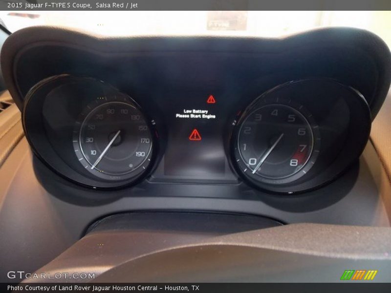  2015 F-TYPE S Coupe S Coupe Gauges