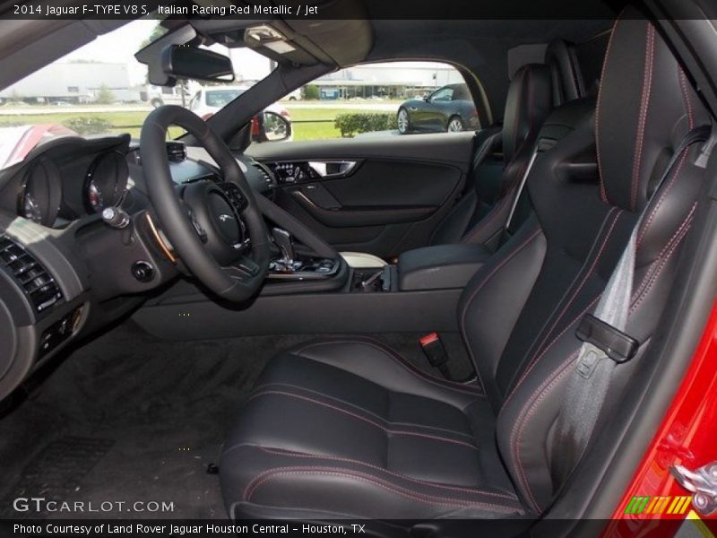 Italian Racing Red Metallic / Jet 2014 Jaguar F-TYPE V8 S