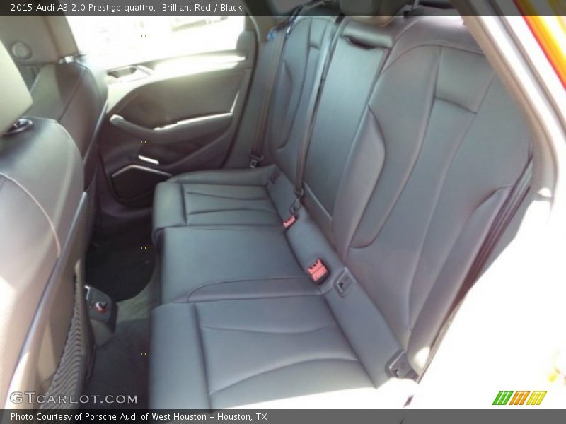 Brilliant Red / Black 2015 Audi A3 2.0 Prestige quattro