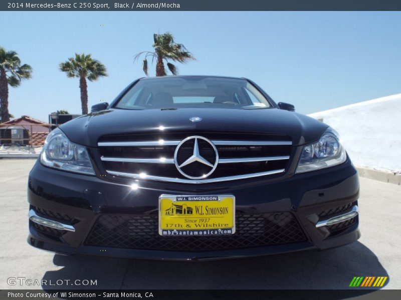 Black / Almond/Mocha 2014 Mercedes-Benz C 250 Sport