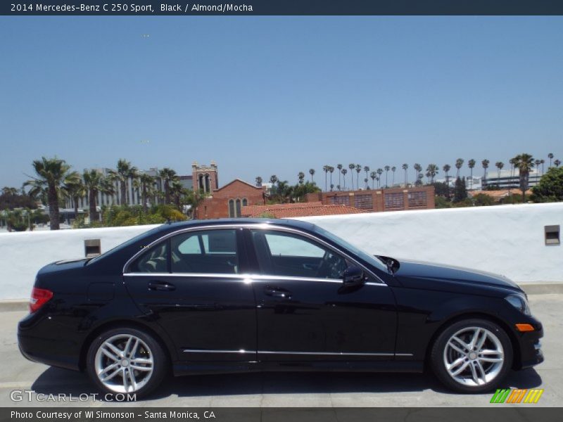 Black / Almond/Mocha 2014 Mercedes-Benz C 250 Sport