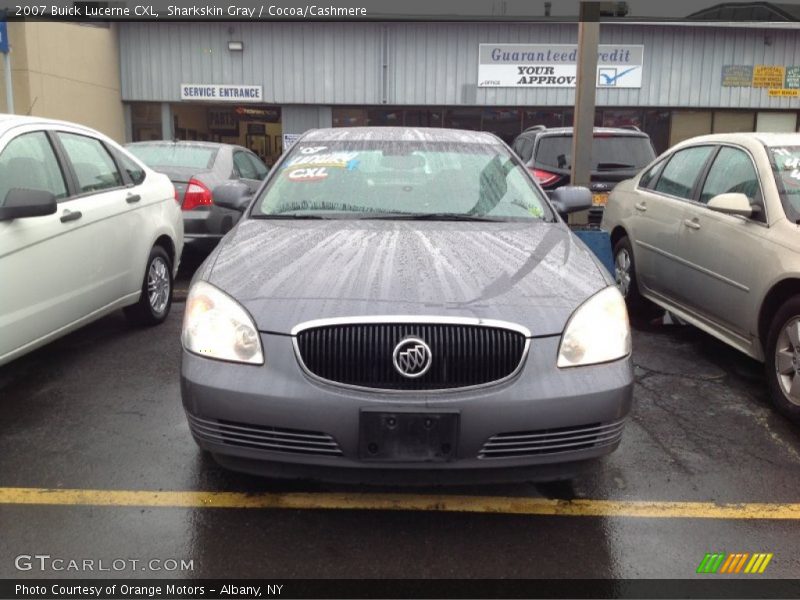 Sharkskin Gray / Cocoa/Cashmere 2007 Buick Lucerne CXL