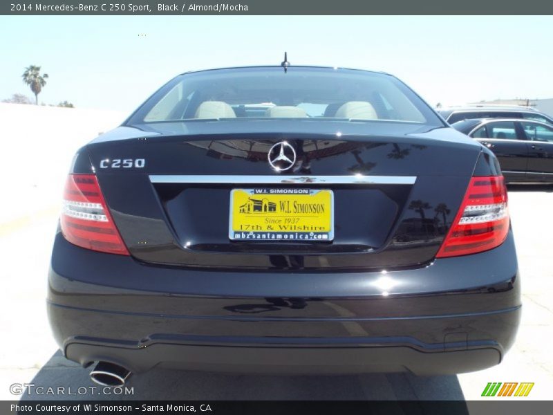 Black / Almond/Mocha 2014 Mercedes-Benz C 250 Sport