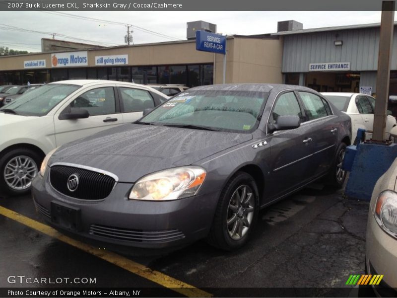 Sharkskin Gray / Cocoa/Cashmere 2007 Buick Lucerne CXL