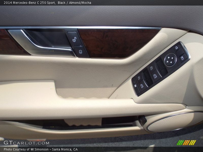 Black / Almond/Mocha 2014 Mercedes-Benz C 250 Sport