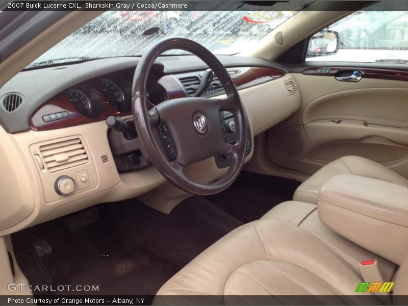 Sharkskin Gray / Cocoa/Cashmere 2007 Buick Lucerne CXL