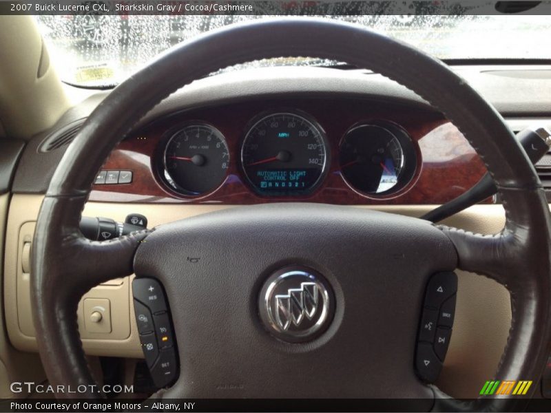 Sharkskin Gray / Cocoa/Cashmere 2007 Buick Lucerne CXL