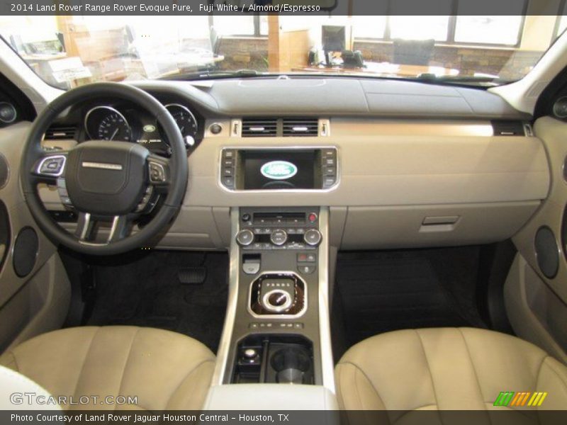 Dashboard of 2014 Range Rover Evoque Pure