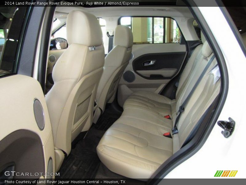 Rear Seat of 2014 Range Rover Evoque Pure