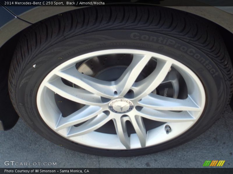 Black / Almond/Mocha 2014 Mercedes-Benz C 250 Sport