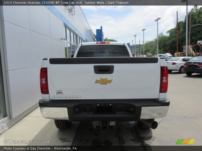 Summit White / Dark Titanium 2014 Chevrolet Silverado 2500HD WT Crew Cab 4x4